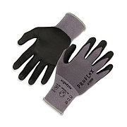 ergodyne ProFlex 7000 Nitrile-Coated Gloves Microfoam Palm, EN388: 4121A, 9" Long, XX-Large, Gray, Pair (10376)