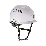ergodyne Skullerz 8975 Class C Safety Helmet, 6-Point Ratchet Suspension, White (60204)