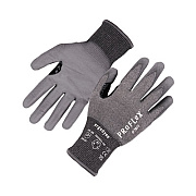 ergodyne ProFlex 7071 ANSI A7 PU Coated CR Gloves, EN388: 4X42F, 9" Long, XX-Large, Gray, Pair (18076)
