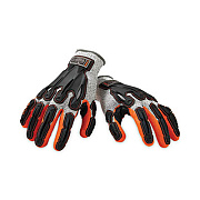 ergodyne ProFlex 922CR Nitrile Coated Cut-Resistant Gloves, EN388: 4442CP, X-Large, Gray, Pair (17095)
