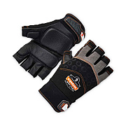 ergodyne ProFlex 900 Half-Finger Impact Gloves, EN388: 1121X, XX-Large, Black, Pair (17696)