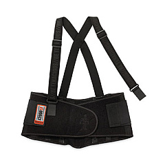 ergodyne ProFlex 2000SF High-Performance Spandex Back Support Brace, 3X-Large, 46" to 52" Waist, Black (11287)