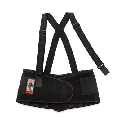 ergodyne ProFlex 2000SF High-Performance Spandex Back Support Brace, 3X-Large, 46" to 52" Waist, Black (11287)