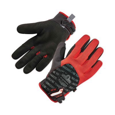 ergodyne ProFlex 812CR6 ANSI A6 Utility and CR Gloves, EN388: 2543E, 9" Long, X-Large, Black, Pair (17925)