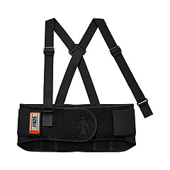 ergodyne ProFlex 1625 Elastic Back Support Brace, 2X-Large, 42" to 46" Waist, Black (11116)