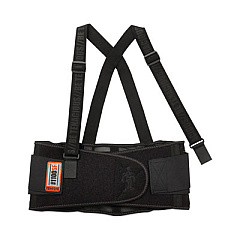ergodyne ProFlex 1100SF Standard Spandex Back Support Brace, 3X-Large, 46" to 52" Waist, Black (11607)