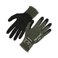 ergodyne ProFlex 7042 ANSI A4 Nitrile-Coated CR Gloves, EN388: 4X41D, 9" Long, X-Large, Green, 12 Pairs (10335)