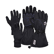 ergodyne ProFlex 825WP Thermal Waterproof Winter Work Gloves, Large, Black, Pair (17604)