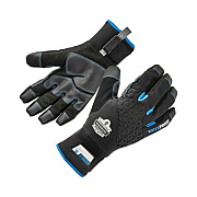 ergodyne ProFlex 818WP Thermal WP Gloves with Tena-Grip, EN388: 3423X, 9" Long, X-Large, Black, Pair (17385)