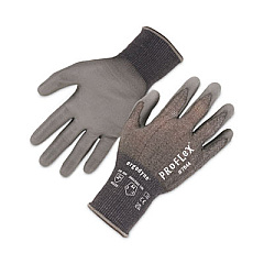 ergodyne ProFlex 7044 ANSI A4 PU Coated CR Gloves, EN388: 4X42D, 9" Long, XX-Large, Gray, 12 Pairs (10486)