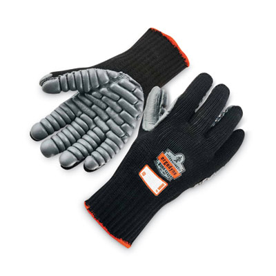 ergodyne ProFlex 9000 Lightweight Anti-Vibration Gloves, EN388: 3343, Large, Black, Pair (16454)