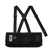 ergodyne ProFlex 1625 Elastic Back Support Brace, Large, 34" to 38" Waist, Black (11114)