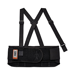 ergodyne ProFlex 1625 Elastic Back Support Brace, Large, 34" to 38" Waist, Black (11114)