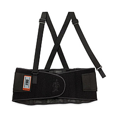 ergodyne ProFlex 100 Economy Spandex Back Support Brace, 4X-Large, 52" to 58" Waist, Black (11388)