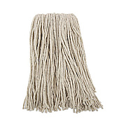 Boardwalk Premium Cut-End Wet Mop Heads, Cotton, 16 oz, White, 12/Carton (216CCT)