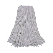 Boardwalk Mop Head, Premium Standard Head, Rayon Fiber, 32 oz, White, 12/Carton (232R)