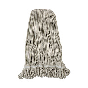 Boardwalk Pro Loop Web/Tailband Wet Mop Head, Cotton, 24 oz, White, 12/Carton (424CCT)