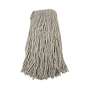Boardwalk Cut-End Wet Mop Head, Cotton, #32, White, 12/Carton (2032CCT)