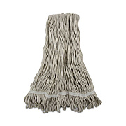 Boardwalk Pro Loop Web/Tailband Wet Mop Head, Cotton, 12/Carton (4024CCT)