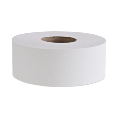 Boardwalk Jumbo Roll Bathroom Tissue, Septic Safe, 2-Ply, 3.4" x 1,000 ft, White, 12 Rolls/Carton (410323)