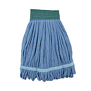 Boardwalk Microfiber Looped-End Wet Mop Head, Medium, Blue (MWTMB)