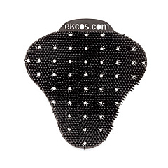 Diversey ekcoscreen Urinal Screens, Mint Scent, Black, 12/Carton (EKS7BK12)