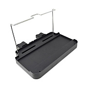 Rubbermaid Commercial Replacement Folding Bag/Bucket Platform For Microfiber Carts, Black (FG9T73L8BLA)