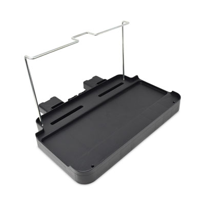 Rubbermaid Commercial Replacement Folding Bag/Bucket Platform For Microfiber Carts, Black (FG9T73L8BLA)