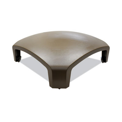 Rubbermaid Commercial Landmark Series Replacement Part, Hood Top, 26w x 26d x 11.25h, Driftwood (3975L1DRI)