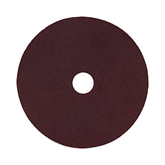 Boardwalk Deep Scrub Pads, 16" Diameter, Maroon, 10/Carton (SPP16)