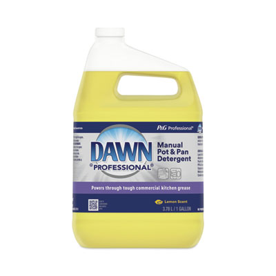 Dawn Professional Manual Pot/Pan Dish Detergent, Lemon, 4/Carton (57444CT)