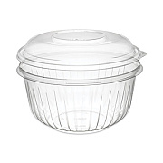 Dart PresentaBowls Bowl/Lid Combo-Paks, 48 oz, Clear, Plastic, 126/Carton (C48BCD)