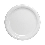 SOLO Bare Eco-Forward Clay-Coated Paper Dinnerware, ProPlanet Seal, Plate, 9" dia, White, 500/Carton (HP9S)