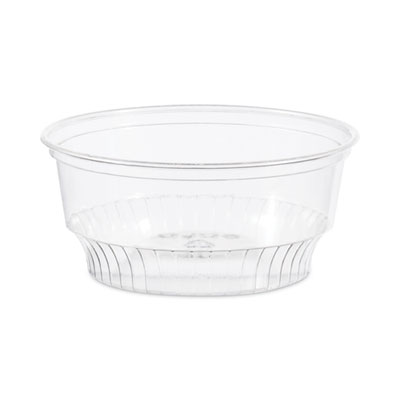 SoloServe Dome Cup Lids, Fits 5 oz to 8 oz Containers, Plastic, Clear, 50/Pack, 20 Packs/Carton (SDL58)