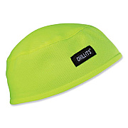 ergodyne Chill-Its 6630 High-Performance Terry Cloth Skull Cap, Polyester, One Size Fits Most, Lime (12505)
