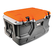 ergodyne Chill-Its 5171 48-Quart Industrial Hard Sided Cooler, Orange/Gray (13171)