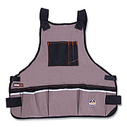 ergodyne Arsenal 5700 16-Pocket Apron, 16 Compartments, 20.8 x 23.6, Canvas, Gray (13690)