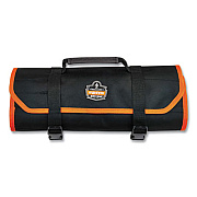 ergodyne Arsenal 5871 Polyester Tool Roll Up, 21 Compartments, 27 x 14, Polyester, Black (13771)