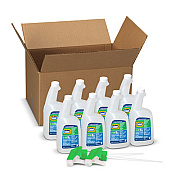 Comet Disinfecting-Sanitizing Bathroom Cleaner, 32 oz Bottles, 8 Bottles and 2 Trigger Sprayers/Carton (22569CT)