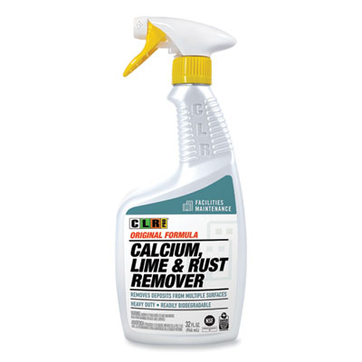 CLR PRO Calcium, Lime and Rust Remover, 32 oz Spray Bottle, 6/Carton (CLR32PRO)