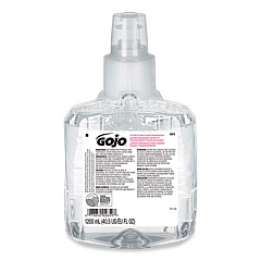 GOJO Clear and Mild Foam Handwash Refill, For LTX-12 Dispenser, Fragrance-Free, 1,200 mL (191102EA)