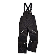 ergodyne N-Ferno 6471 Thermal Bibs with 500D Nylon Shell, 2X-Large, Black (41216)