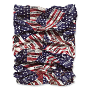 ergodyne Chill-Its 6485 Multi-Band, Polyester, One Size Fits Most, Stars and Stripes (42103)