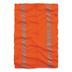 ergodyne Chill-Its 6487R Reflective Cooling Multi-Band, Polyester/Spandex, One Size Fits Most, Hi-Vis Orange (42131)