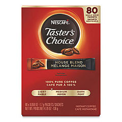 Nescaf Taster's Choice Stick Pack, House Blend, 80/Box (15782)