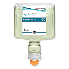 SC Johnson Professional AgroBac Pure Foam Wash Touch Free Cartridge Refill, Unscented, 1.2 L, 3/Carton (AGB120TF)