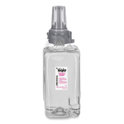 GOJO Antibacterial Foam Hand Wash Refill, For ADX-12 Dispenser, Plum Scent, 1,250 mL, 3/Carton (881203CT)
