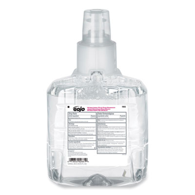 GOJO Antibacterial Foam Hand Wash Refill, For LTX-12 Dispenser, Plum Scent, 1,200 mL (191202EA)
