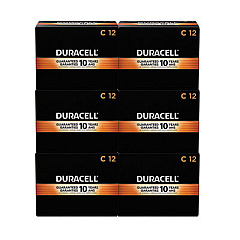 Duracell CopperTop Alkaline C Batteries, 72/Carton (MN1400)