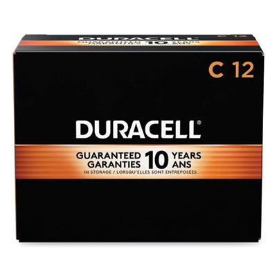 Duracell CopperTop Alkaline C Batteries, 12/Box (MN140012)